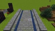 Block variety thrives in this multi-stone path (Image via Justodessa/Pinterest)